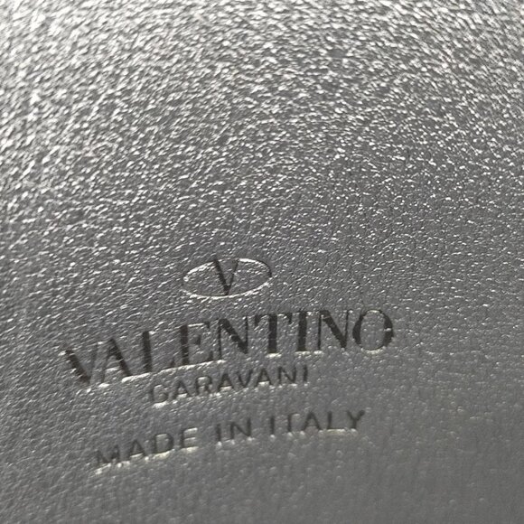 Valentino Garavani Shoulder Bag Silver Leather 300-061225 - Picture 13 of 13